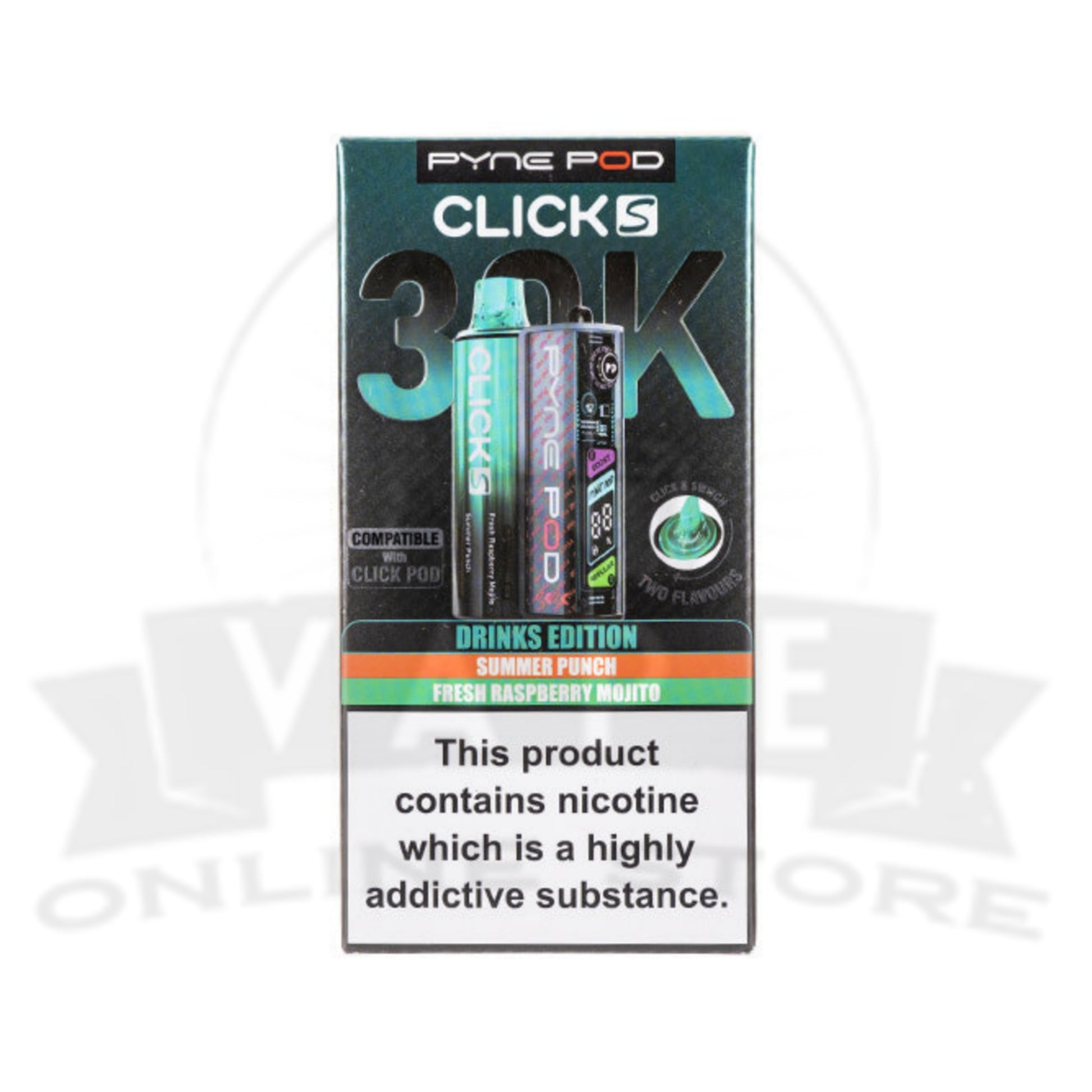 Pyne Pod Click S 30K Pod Kit | Buy Kit Get Pod Free £9.99