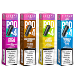 Elf Bar 4in1 Prefilled Pods | Pack Of 4