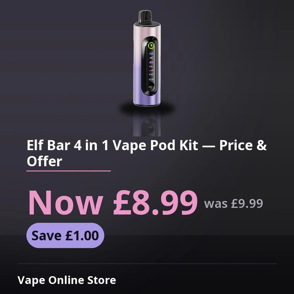 Elf Bar 4 in 1 Vape Pod Kit