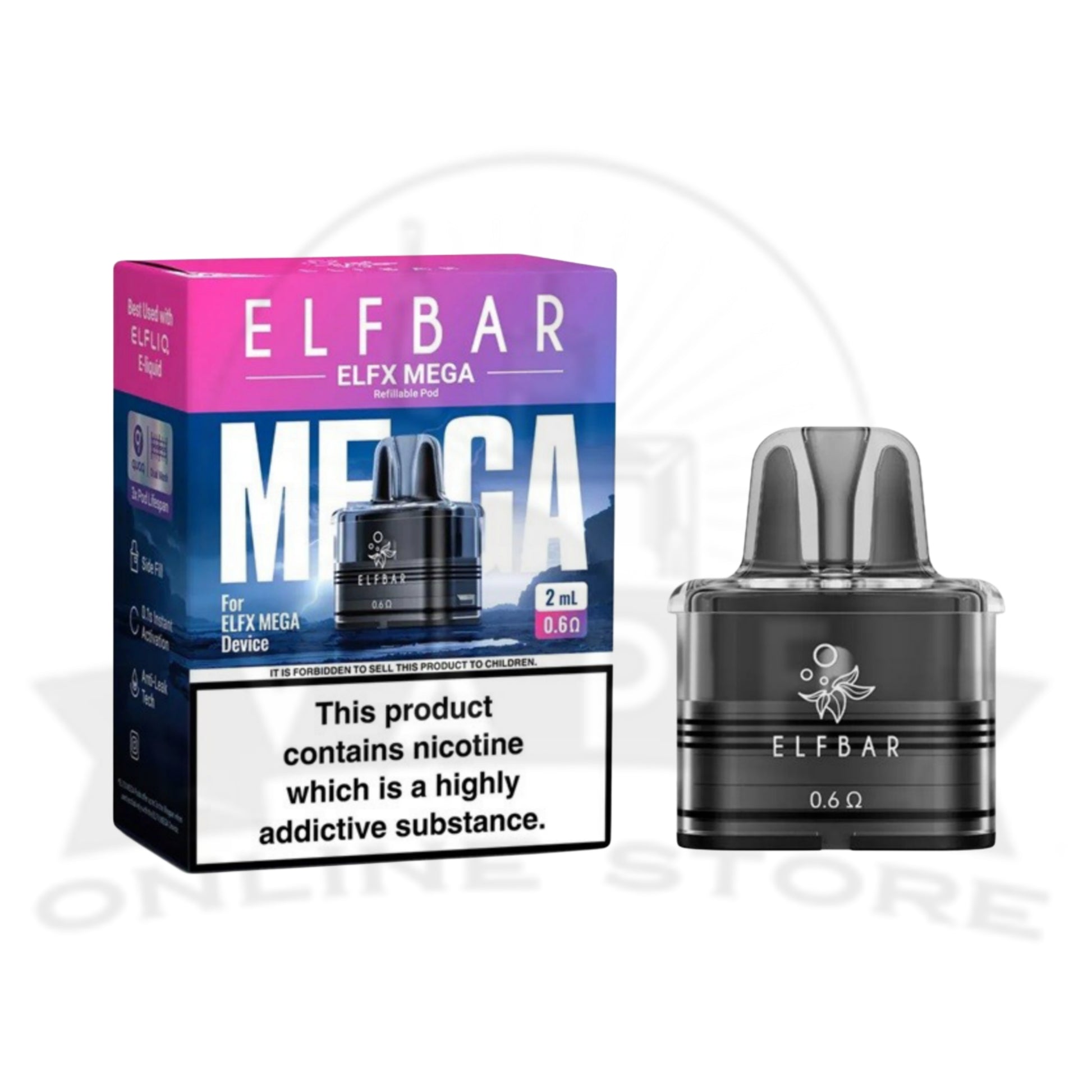Elf Bar ELFX Mega Replacement Pods
