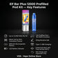 Elf Bar Plus 12K Pod Kit Features