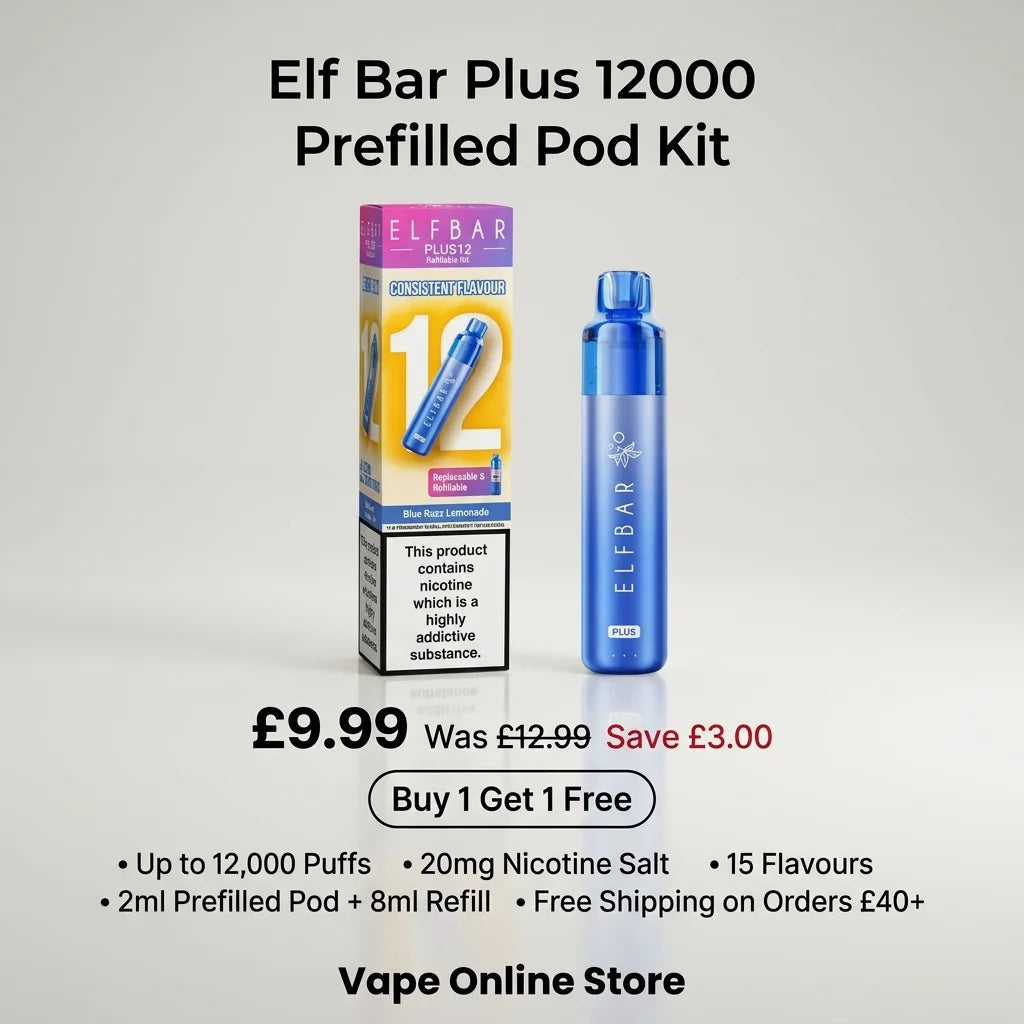 Elf Bar Plus 12K Pod Kit Price