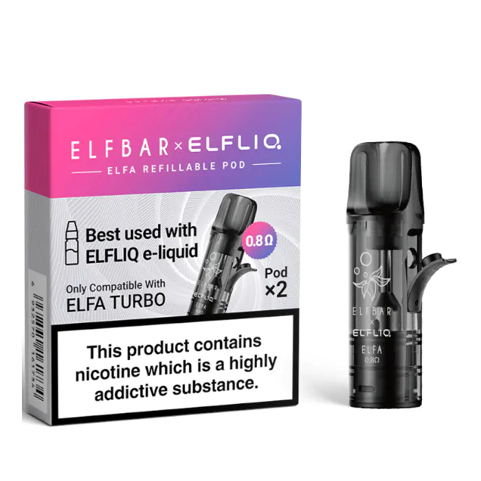 Elfliq Elfa Turbo Replacement Pods (2-Pack)