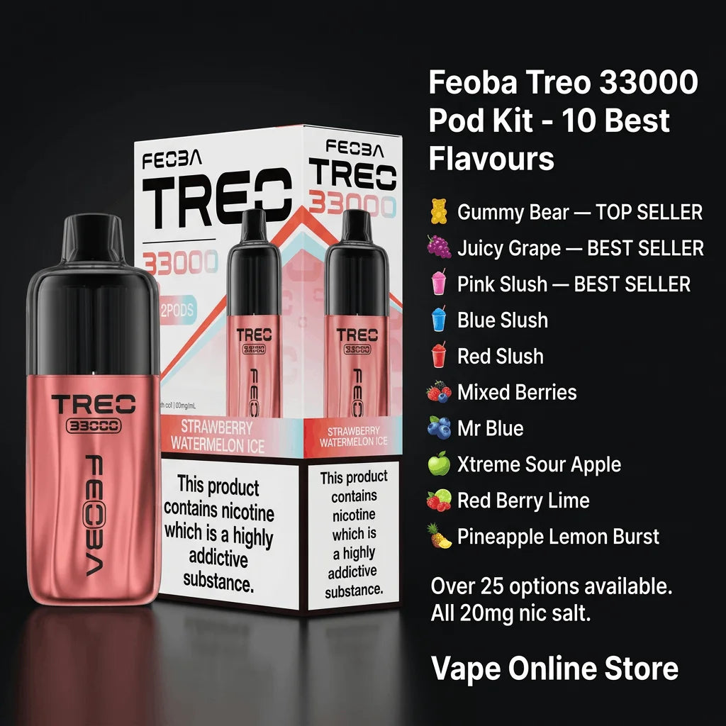 Feoba Treo 33000 Puffs Prefilled Pod Kit