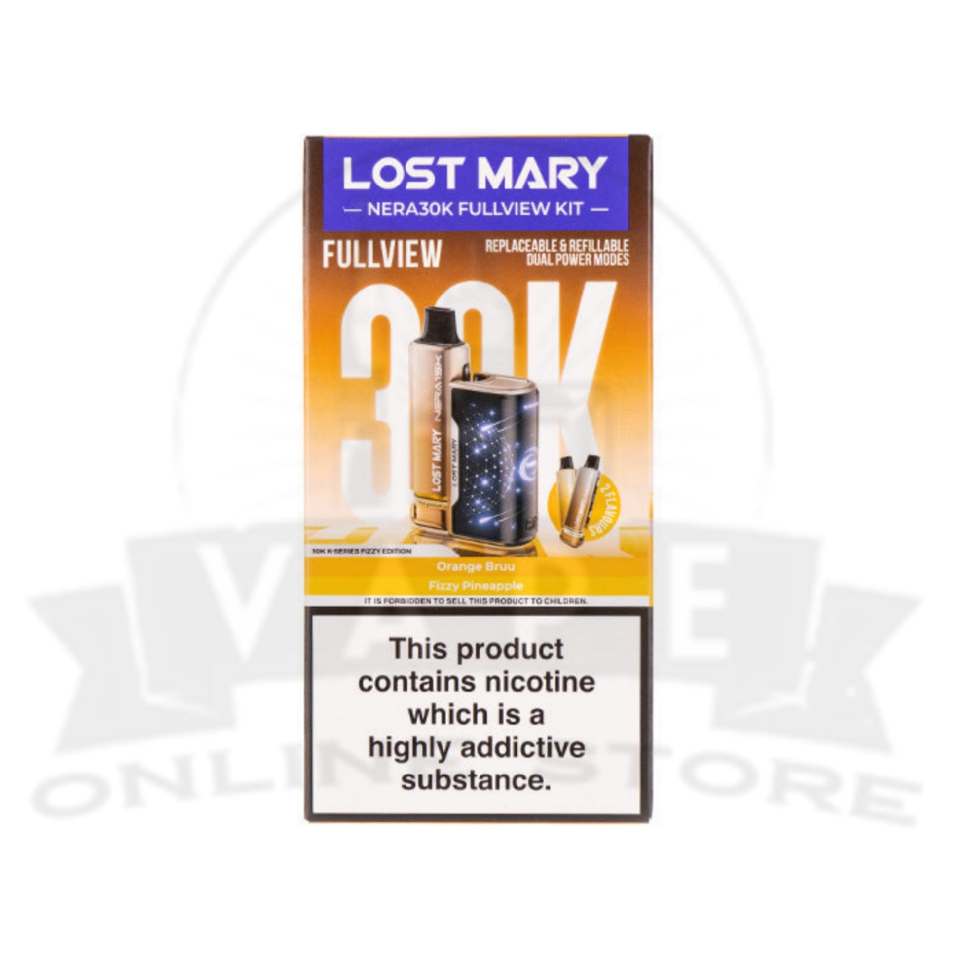 Lost Mary Nera 30K Fullview Pod Kit