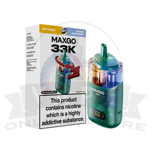 Fizzy Pineapple/ Blueberry Sour Raspberry RELX MaxGo Combo 33K