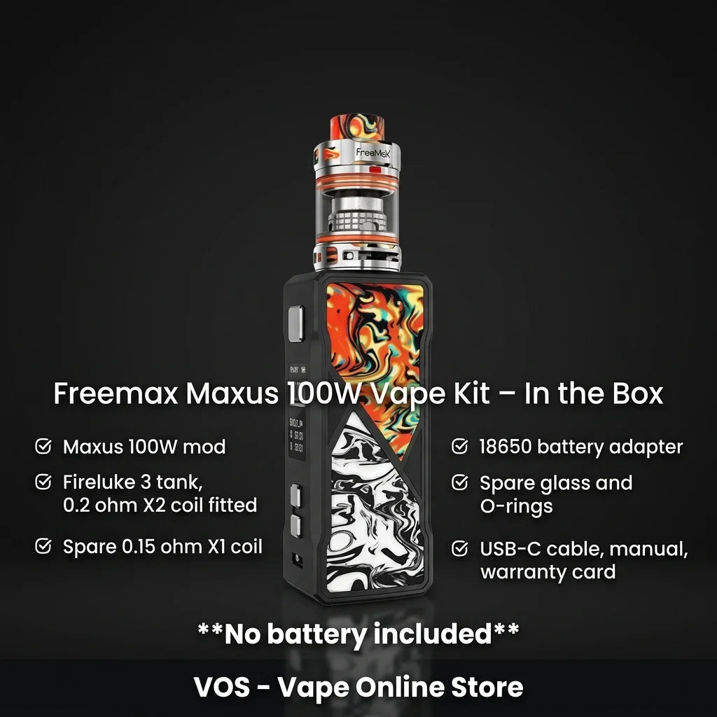 Freemax Maxus 100W Vape Kit