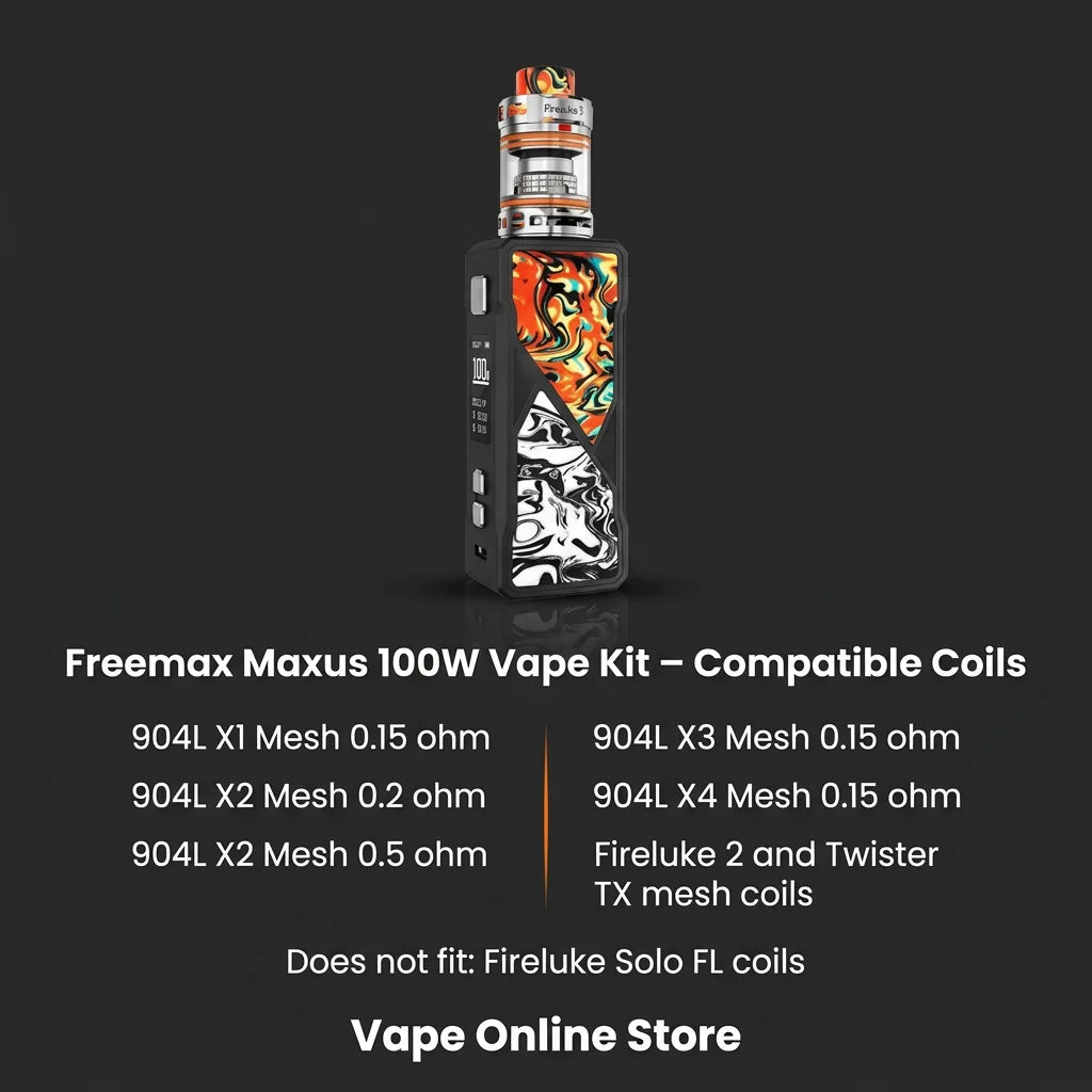 Freemax Maxus 100W Vape Kit