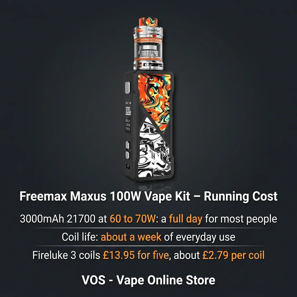 Freemax Maxus 100W Vape Kit