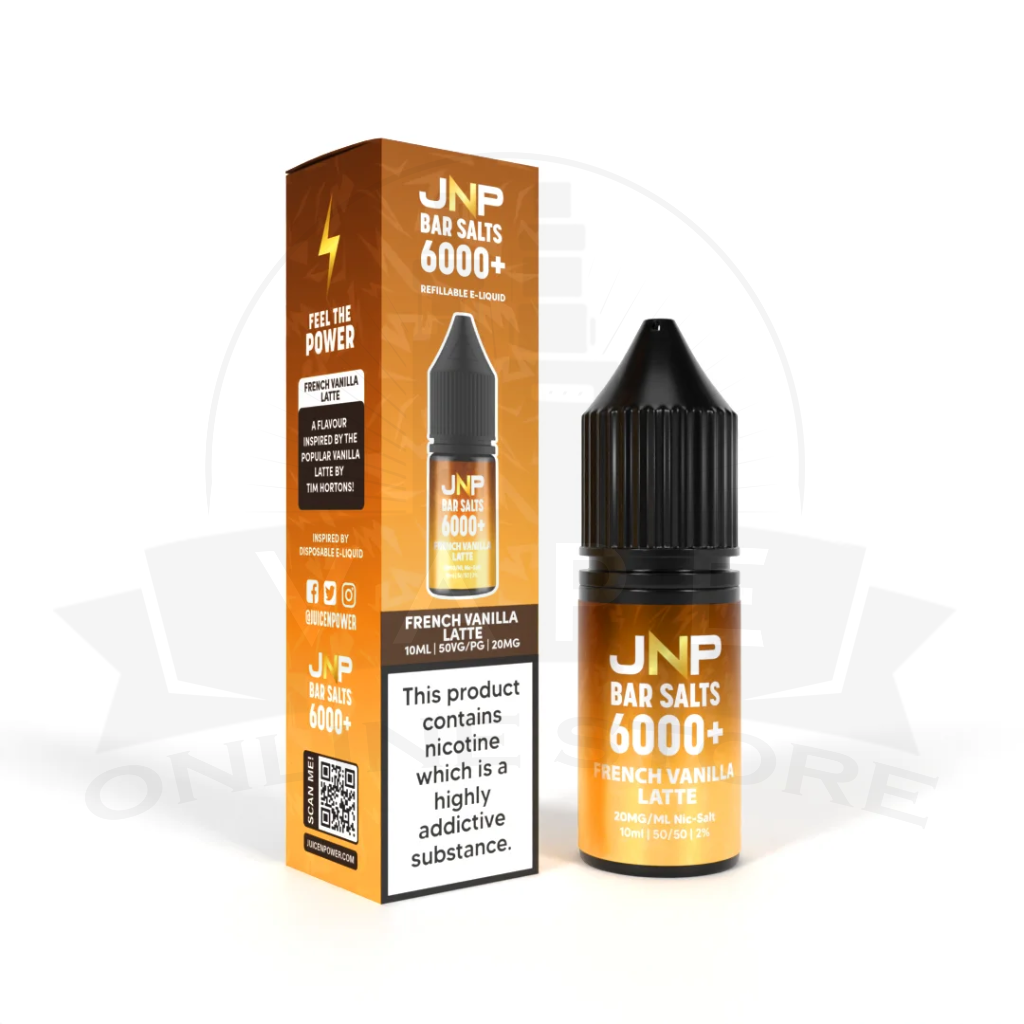 JNP Bar Salt 6000+ Nic Salts | 10ml Juice N Power | 25+ Flavours