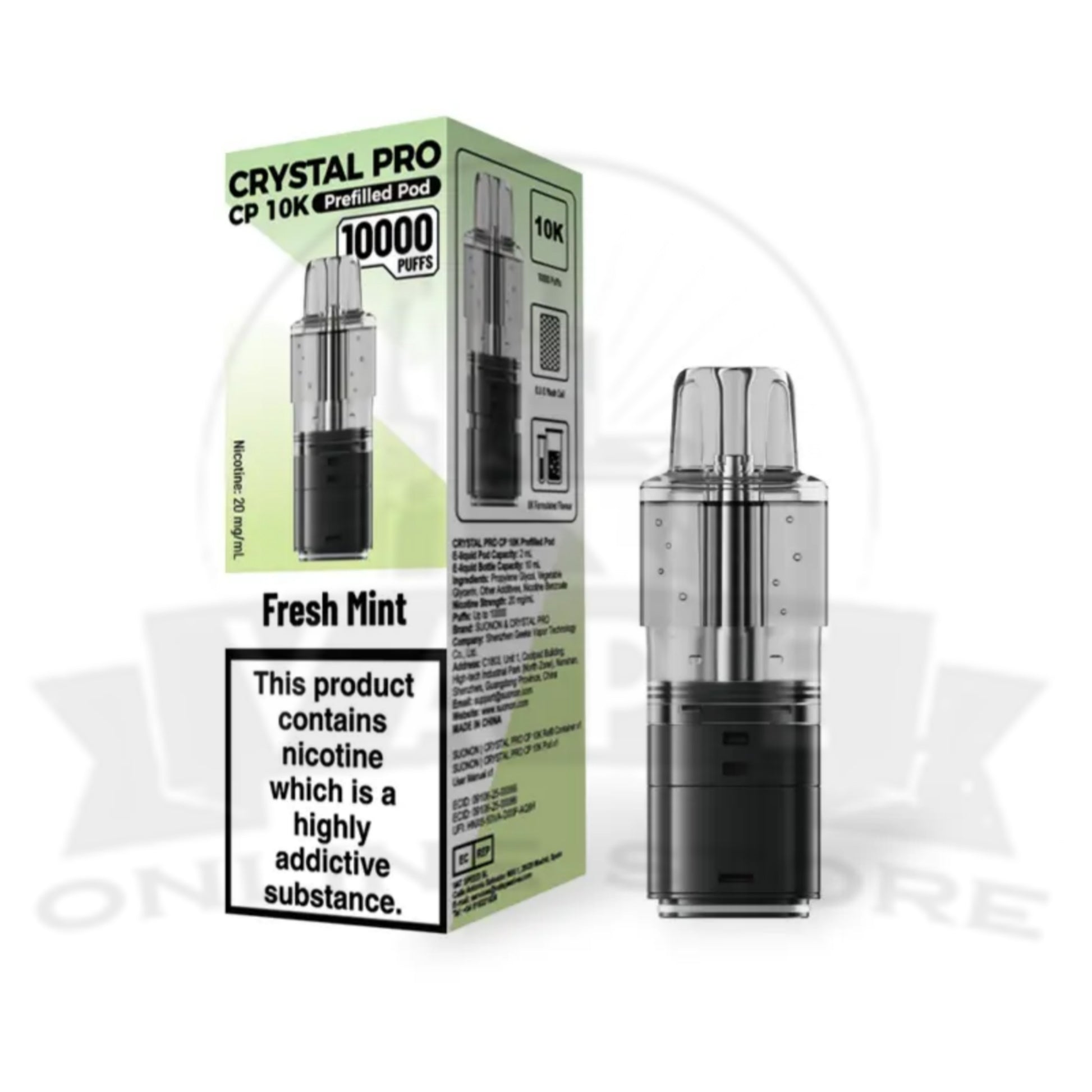 Official Crystal Pro CP 10k Pods | Any 3 For £12 Deal