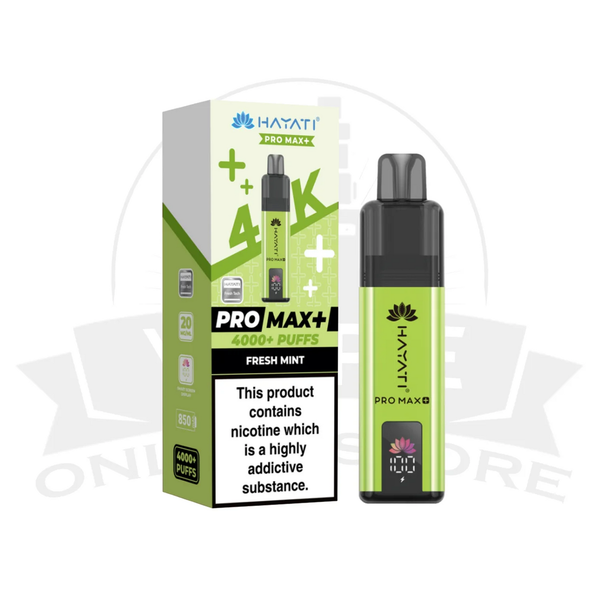 Hayati Pro Max Plus 4000 Prefilled Pod Kit