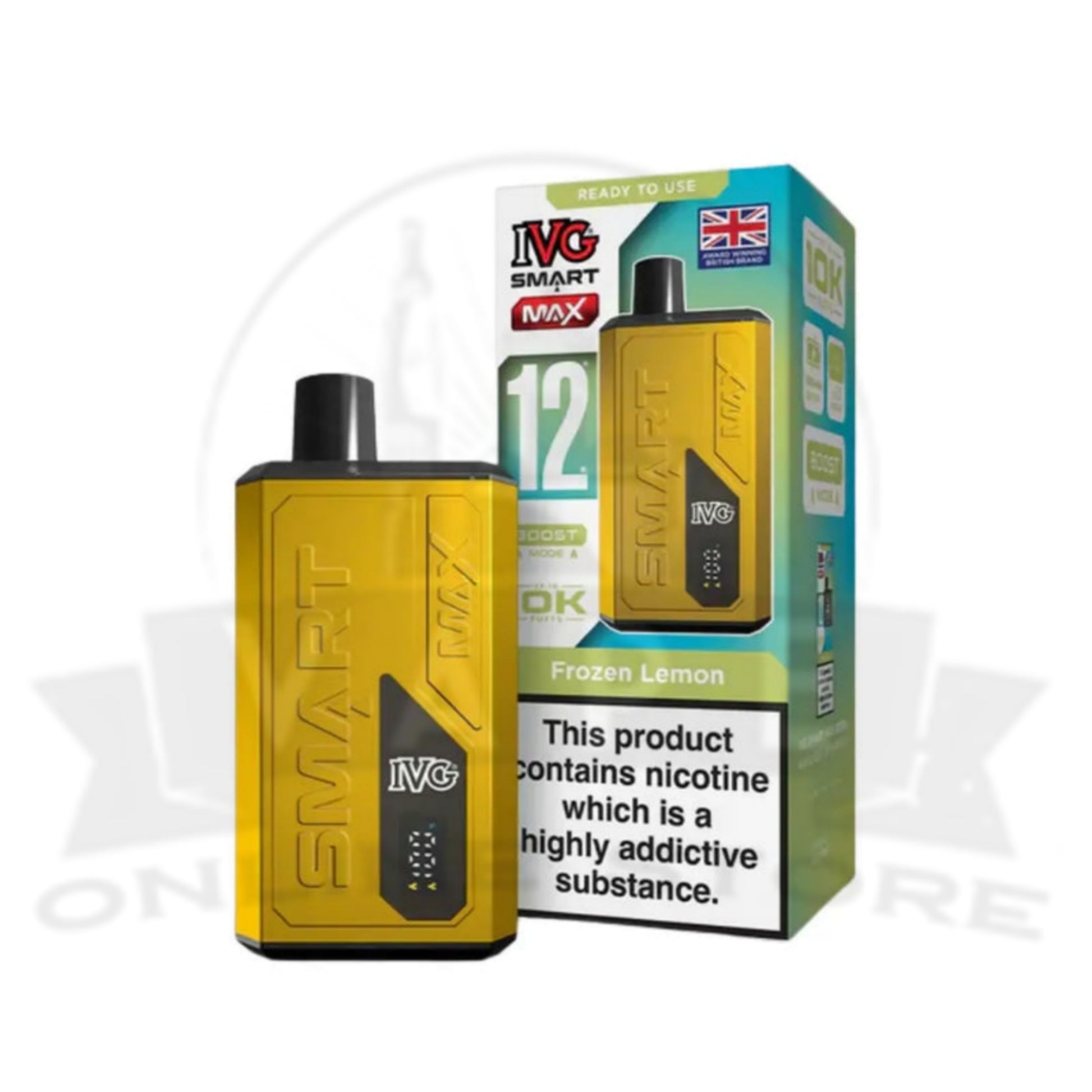 Frozen Lemon IVG Smart Max 10k Vape Kit