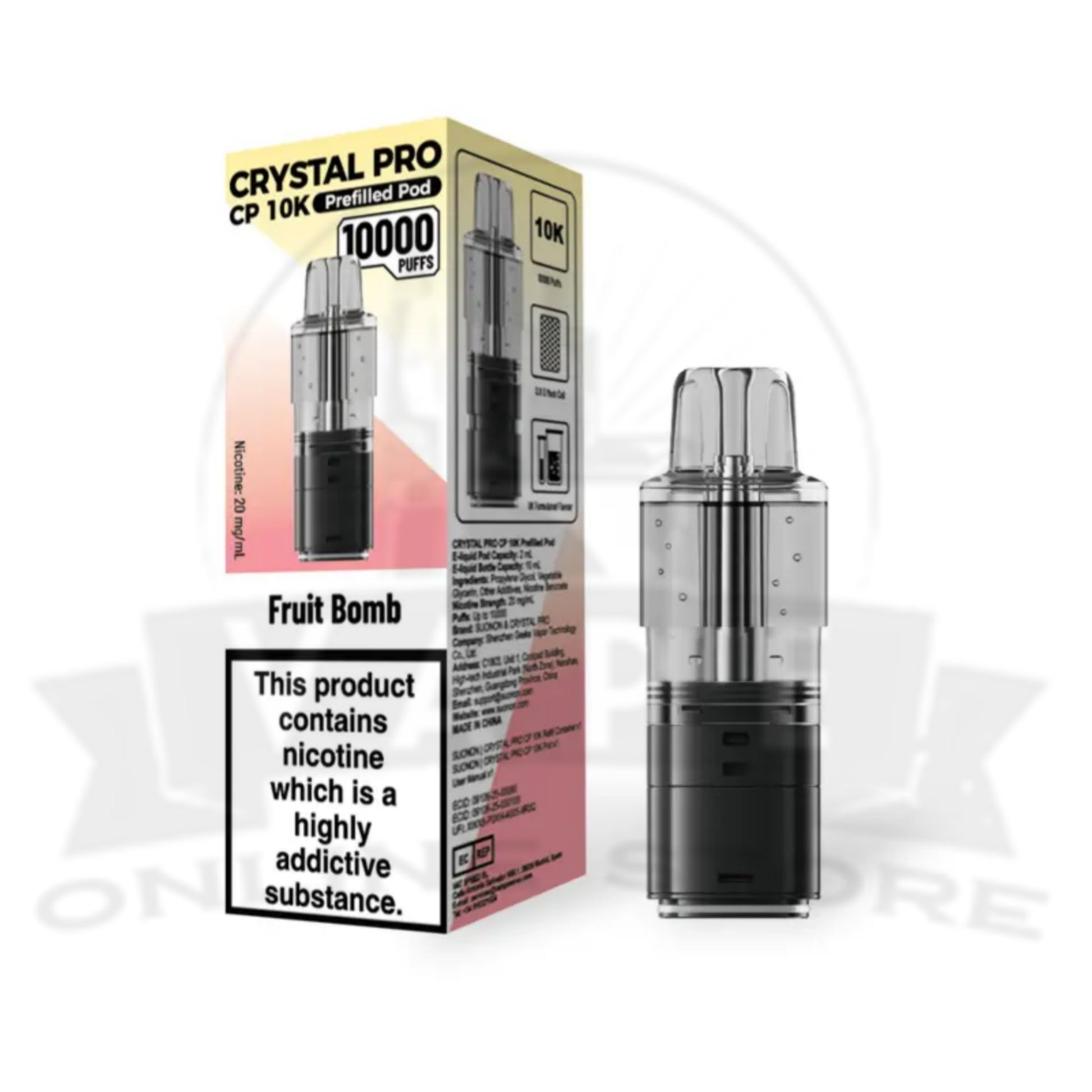 Official Crystal Pro CP 10k Pods | Any 3 For £12 Deal