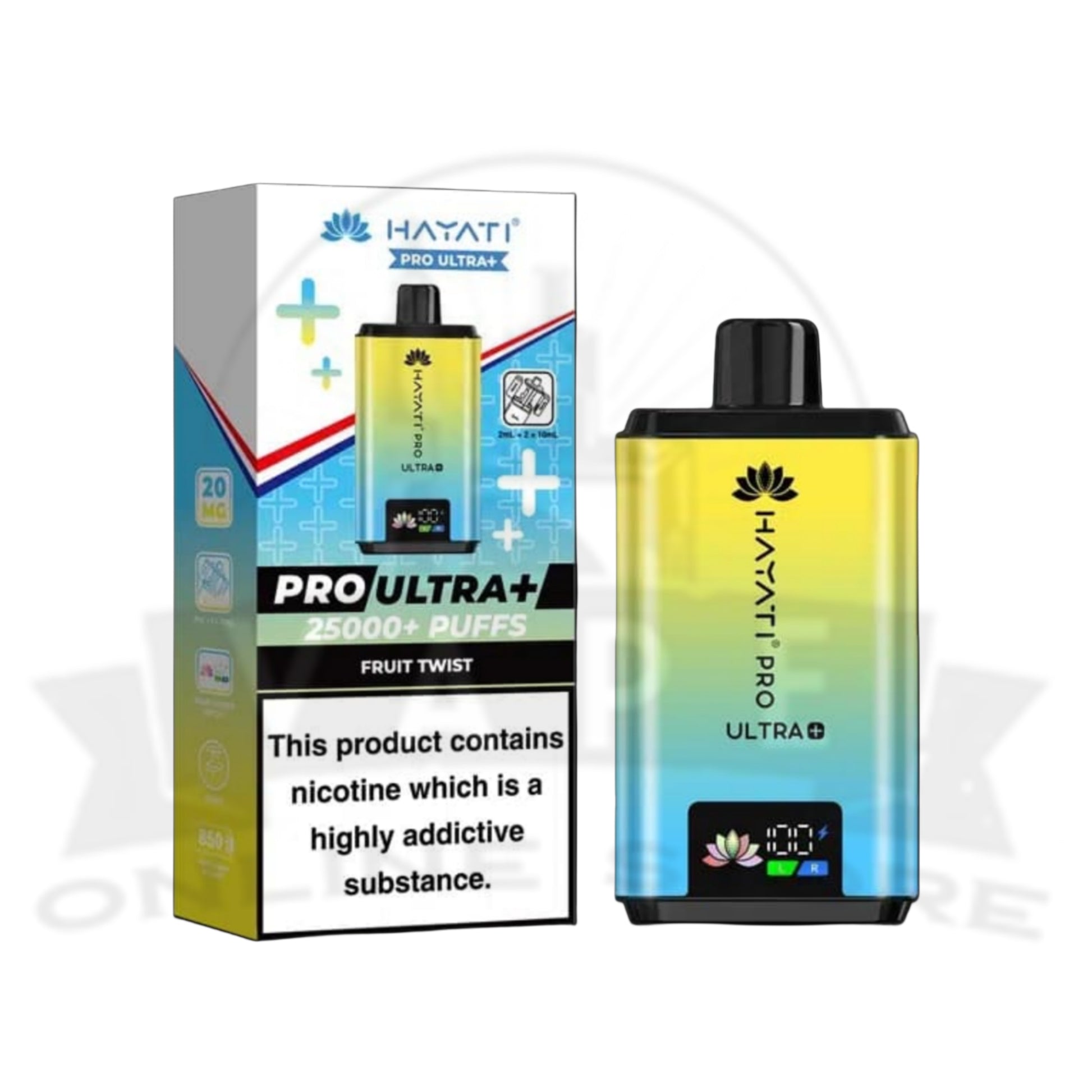BOX OF 5 Hayati Pro Ultra Plus 25000 Prefilled Pod Kit
