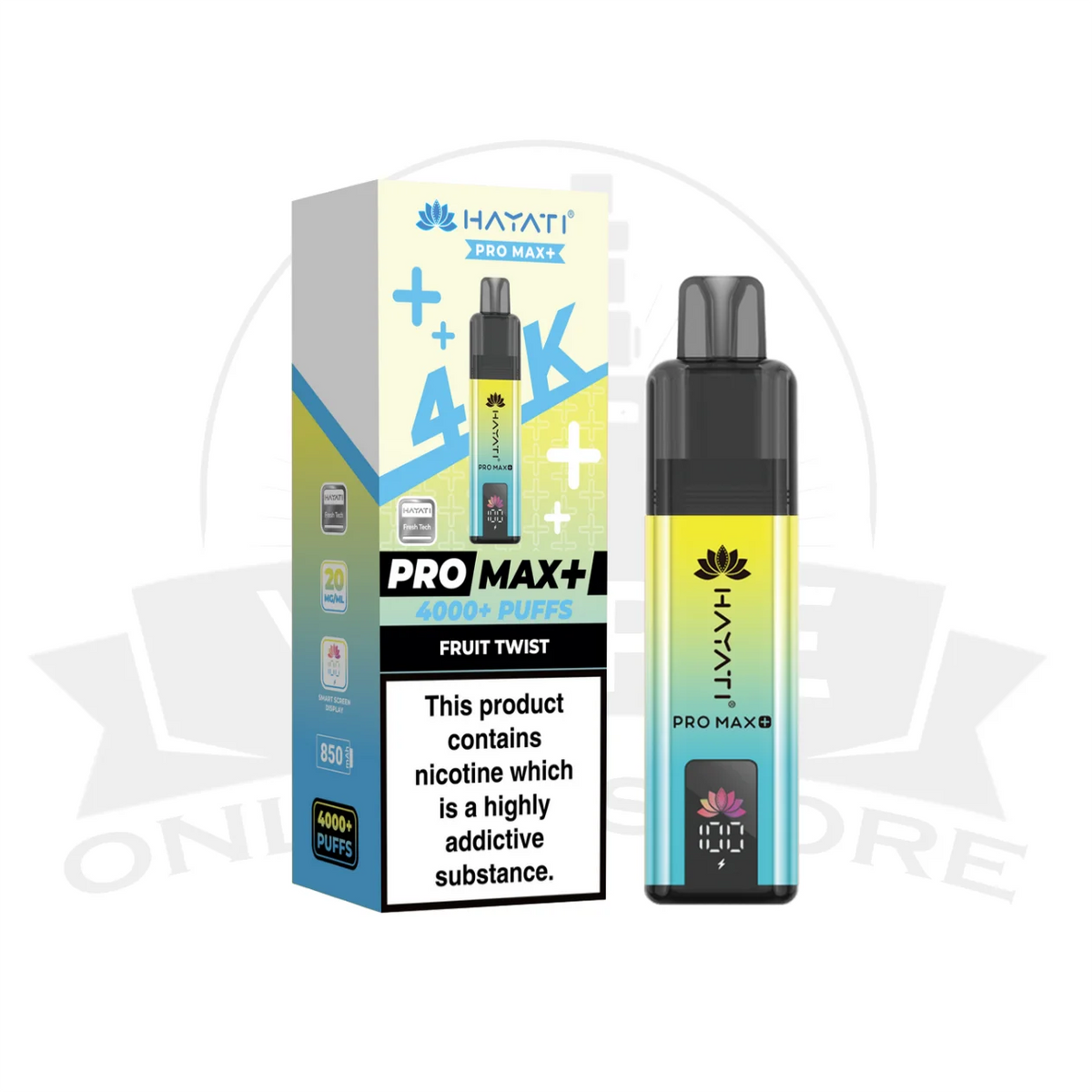 Hayati Pro Max Plus 4000 Prefilled Pod Kit