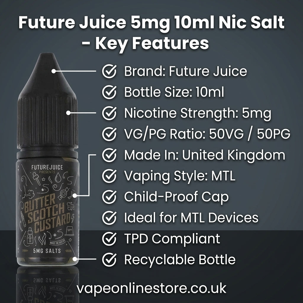Future Juice Salt 5mg 10ml Nic Salt
