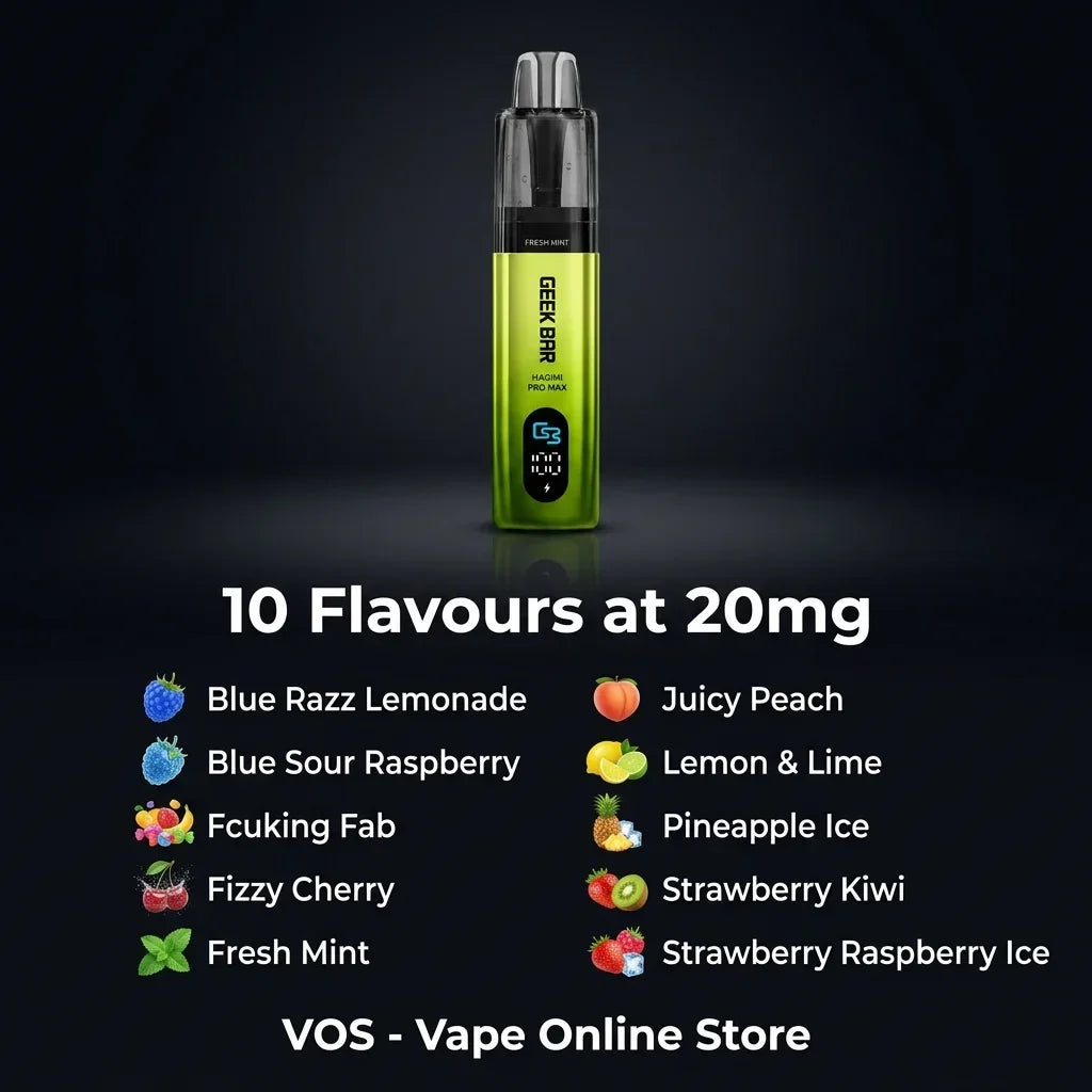 Geek Bar Hagimi Pro Max 10K Prefilled Pod Kit