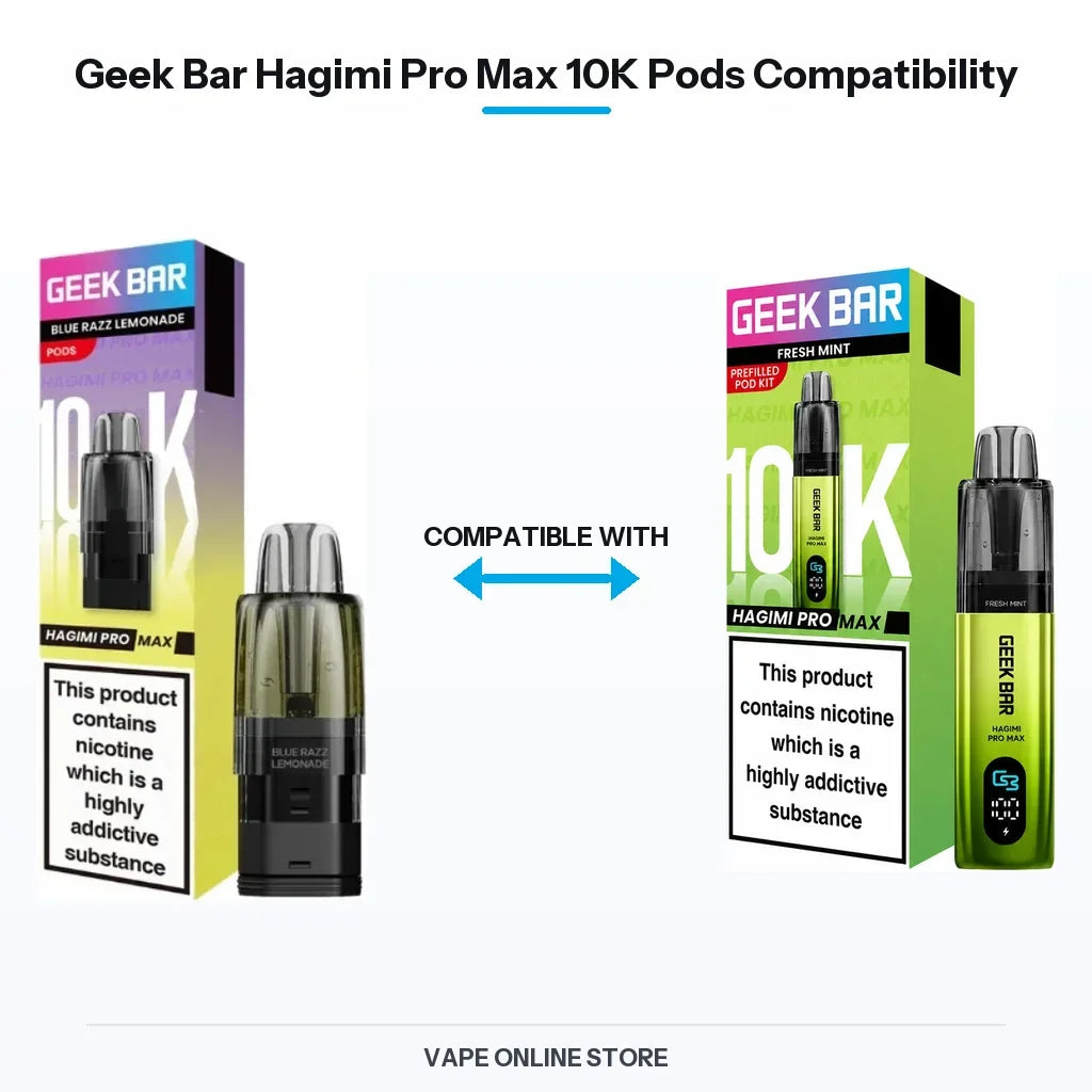 Geek Bar Hagimi Pro Max 10K Refill Pods