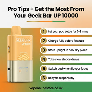 Geek Bar UP 10000 Pod Kit | 3 for £18 UK