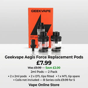 Geekvape Aegis Force Replacement Pods
