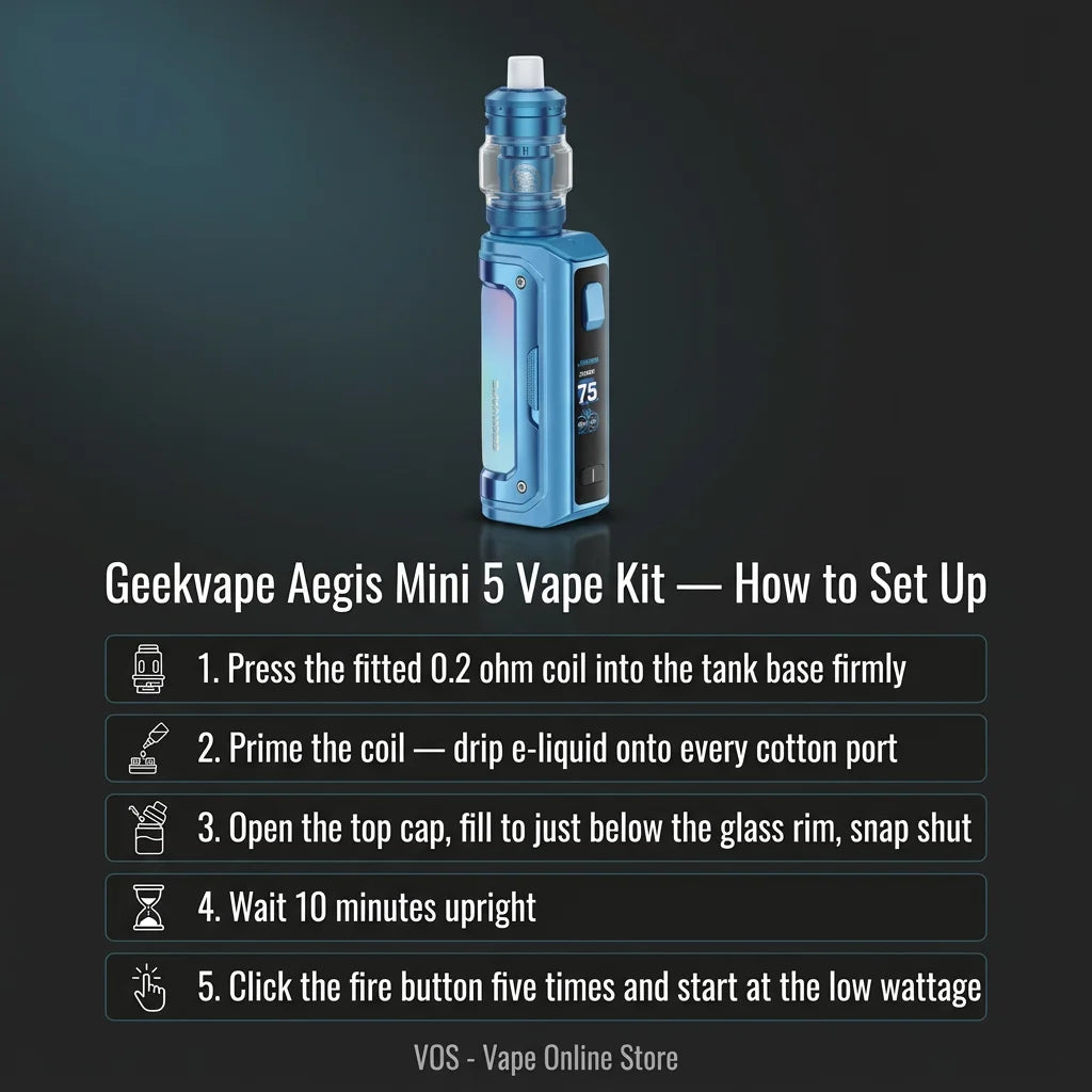 Geekvape Aegis Mini 5 Vape Kit