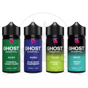 Vapes Bars Ghost Shortfill 100ml 50/50 E-Liquid