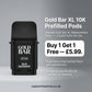 Gold bar xl 10k pods