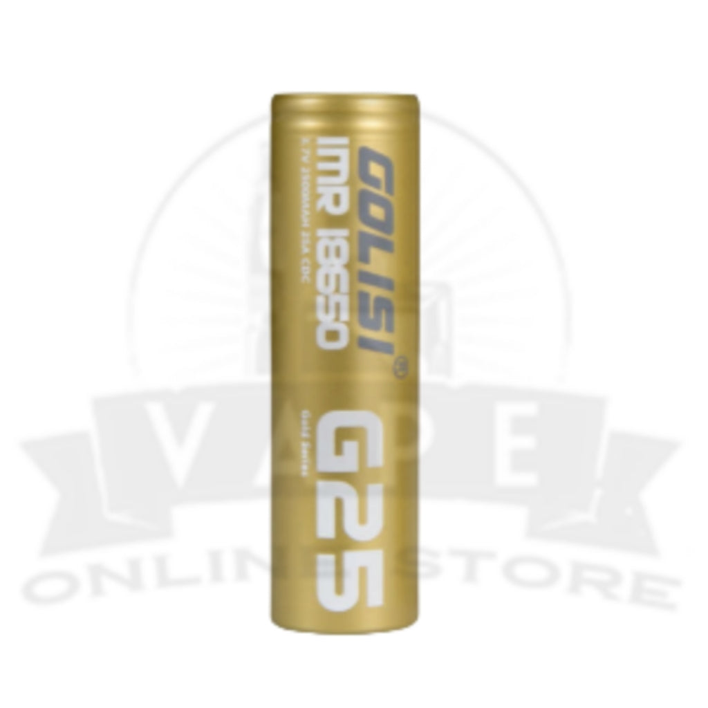 Golisi G25 18650 2500mAh Battery