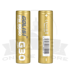 Golisi G30 18650 3000mAh Vape Battery