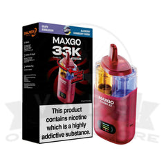 Grape Bubblegum / Blueberry Cranberry Cherry RELX MaxGo Combo 33K Puff Vape