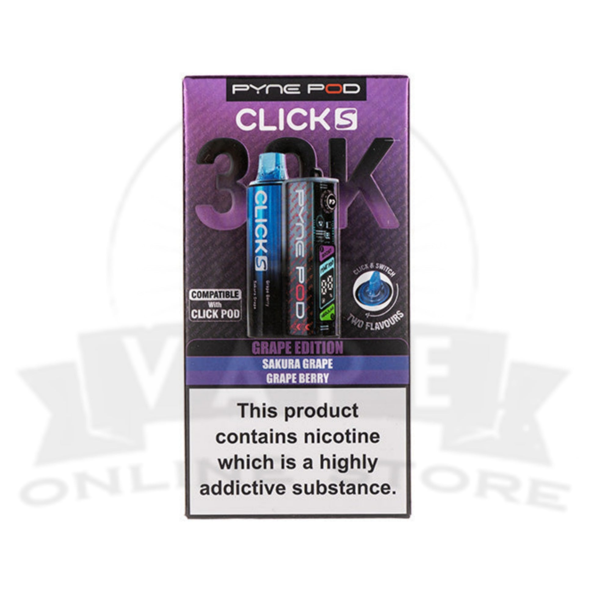 Pyne Pod Click S 30K Pod Kit | Buy Kit Get Pod Free £9.99