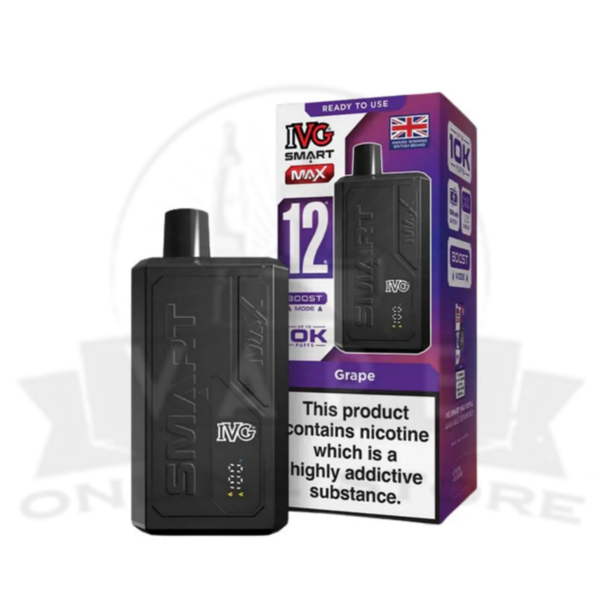 Grape IVG Smart Max 10k Vape Kit