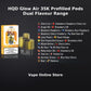 HQD Glow Air 35K Prefilled Pods Flavours