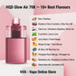 HQD Glow Air 70K Prefilled Pod Kit