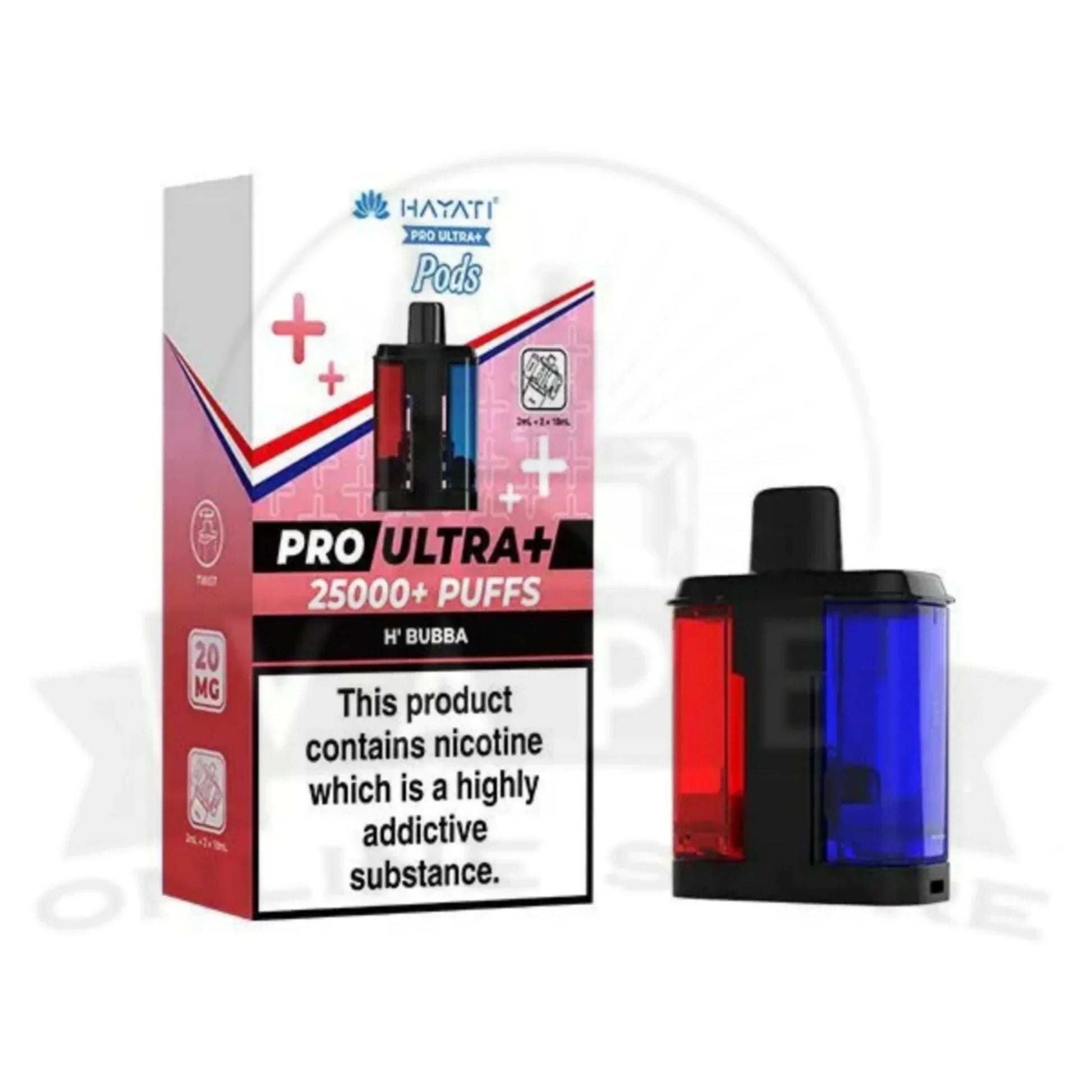 H'bubba Hayati Pro Ultra Plus 25000 Prefilled Pods