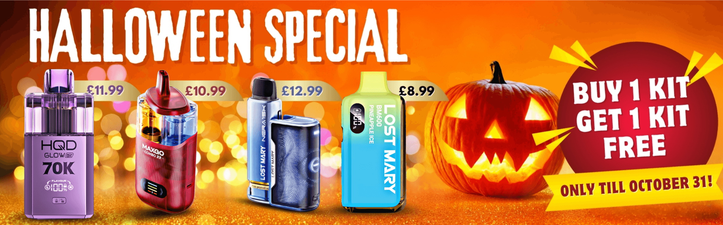 Halloween Vape Deal