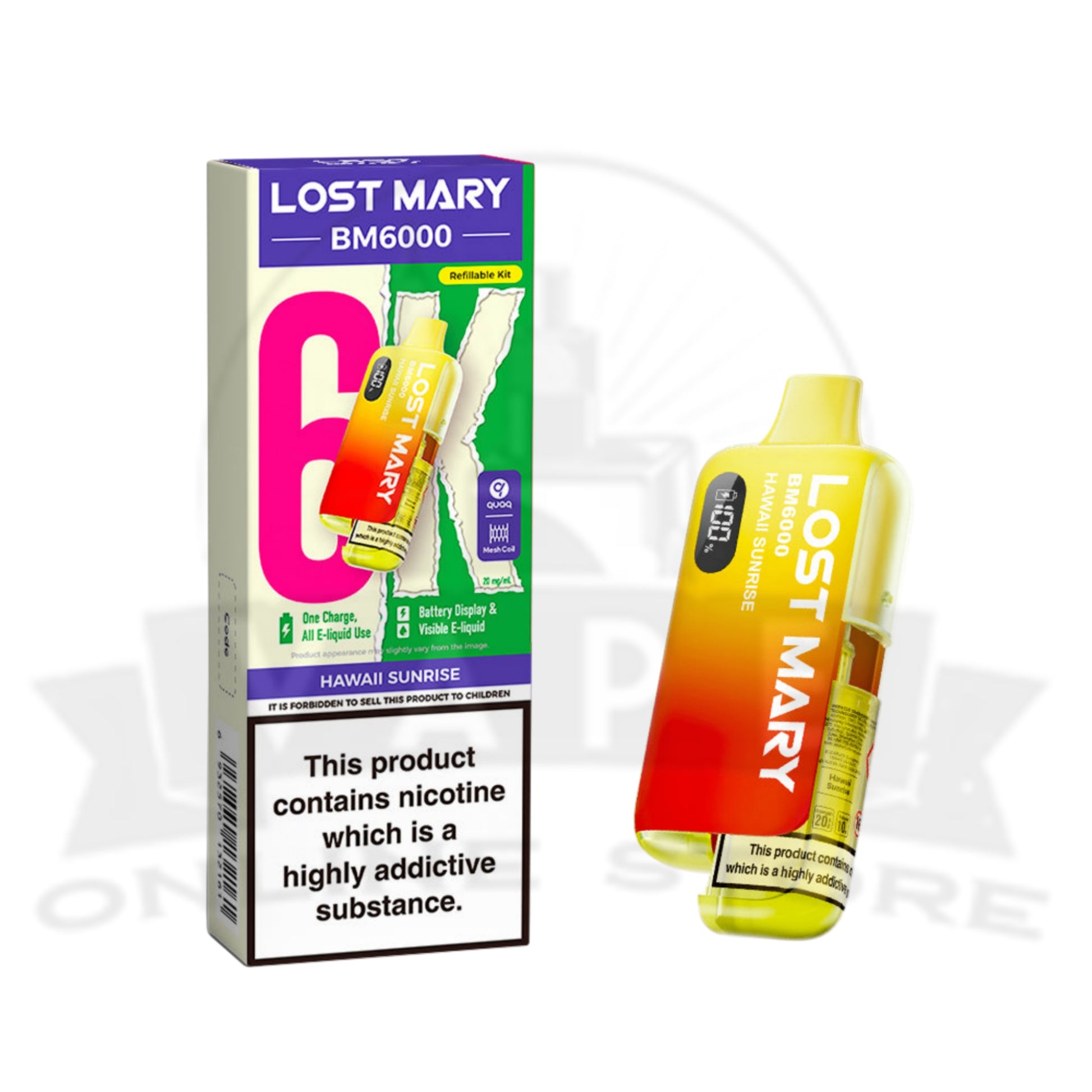 Lost Mary BM6000 Prefilled Pod Kit | 3 for £24