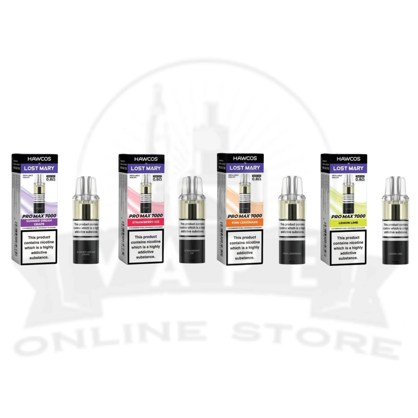 Hawcos x Lost Mary Pro Max 7000 Pods