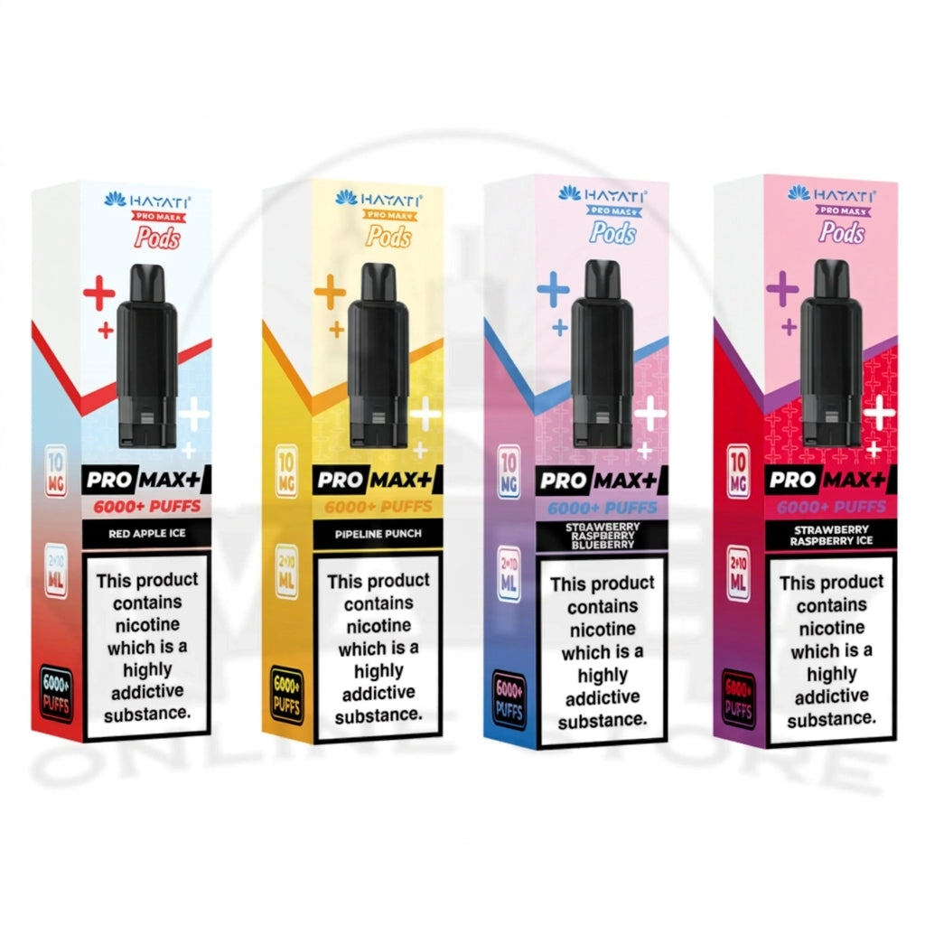Hayati Pro Max Plus 6000 10mg Prefilled Pods