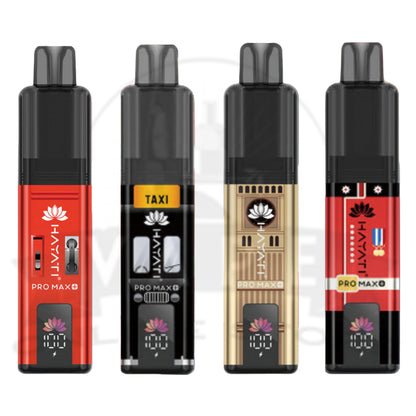 Hayati Pro Max Plus 6000 London Souvenir Edition vape - front view