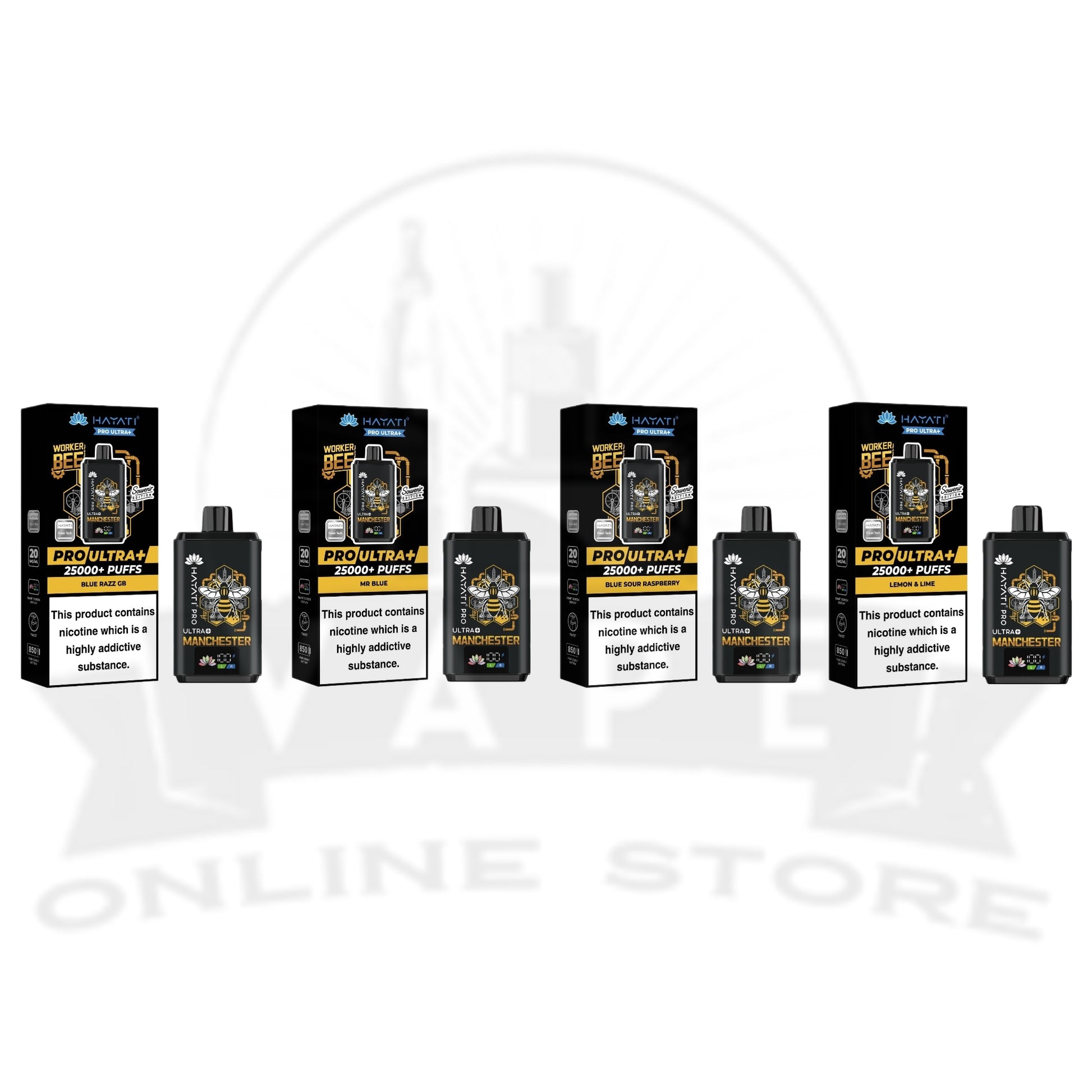 Hayati Pro Ultra Plus 25000 Manchester Edition Pod Kit