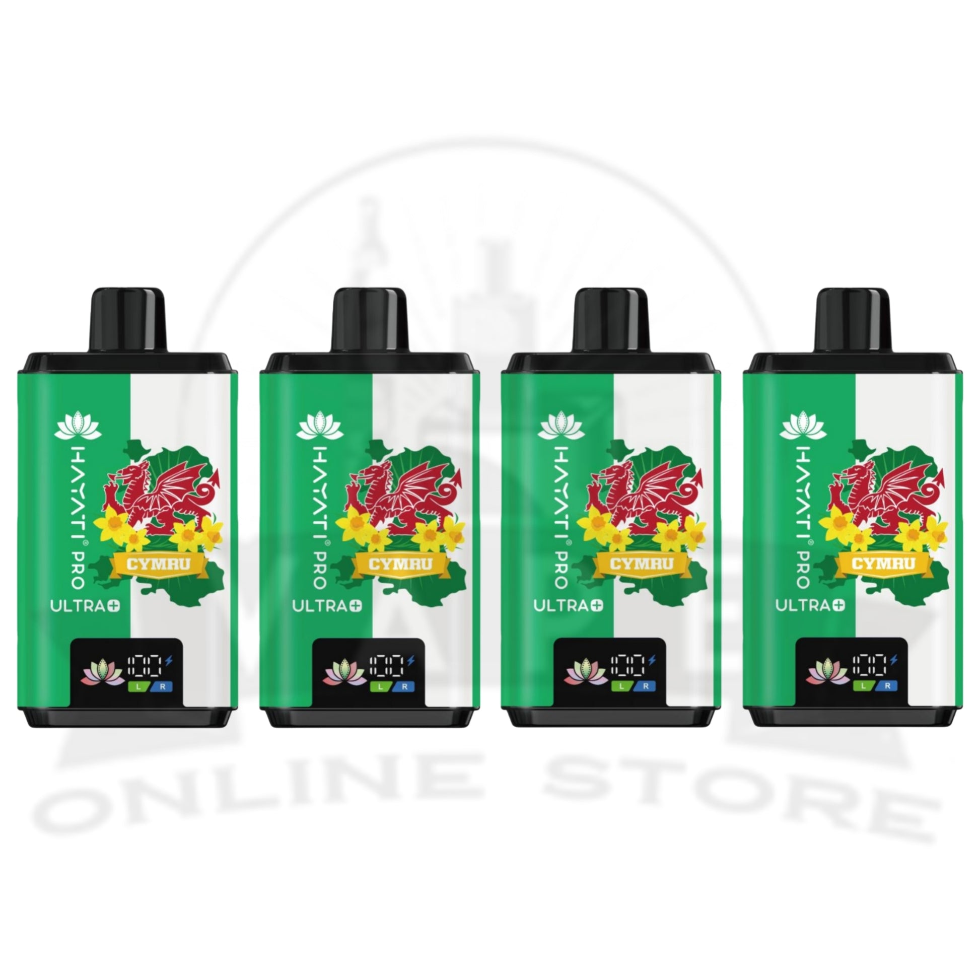 Hayati Pro Ultra Plus 25000 Red Dragon Edition Prefilled Pod Kit
