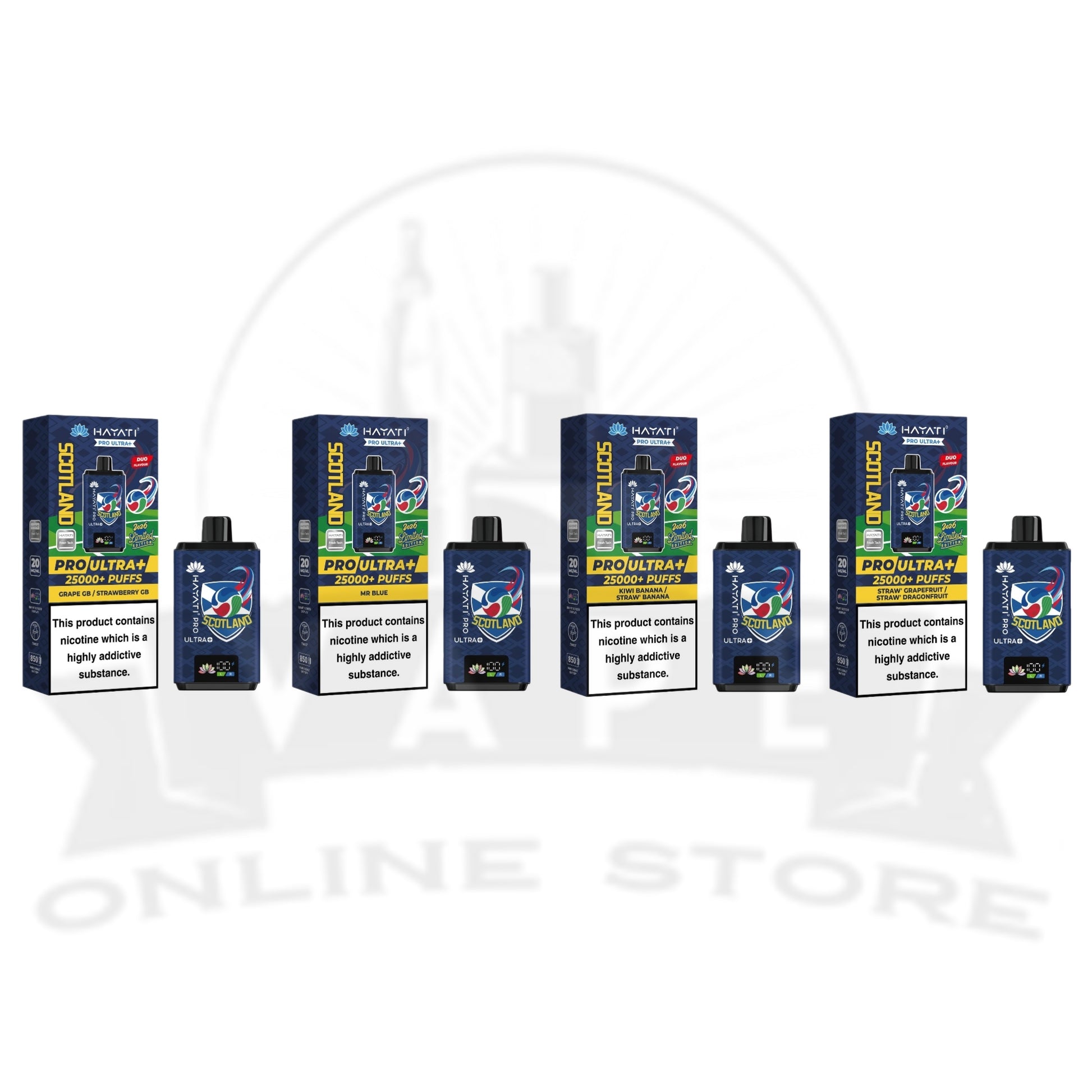 Hayati Pro Ultra Plus 25000 Scotland Edition Prefilled Pod Kit