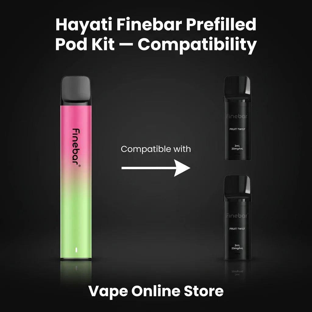 Hayati Finebar Prefilled Pod Kit