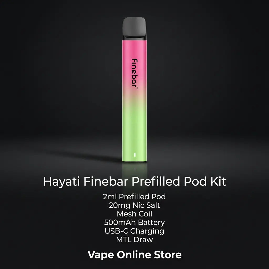 Hayati Finebar Prefilled Pod Kit