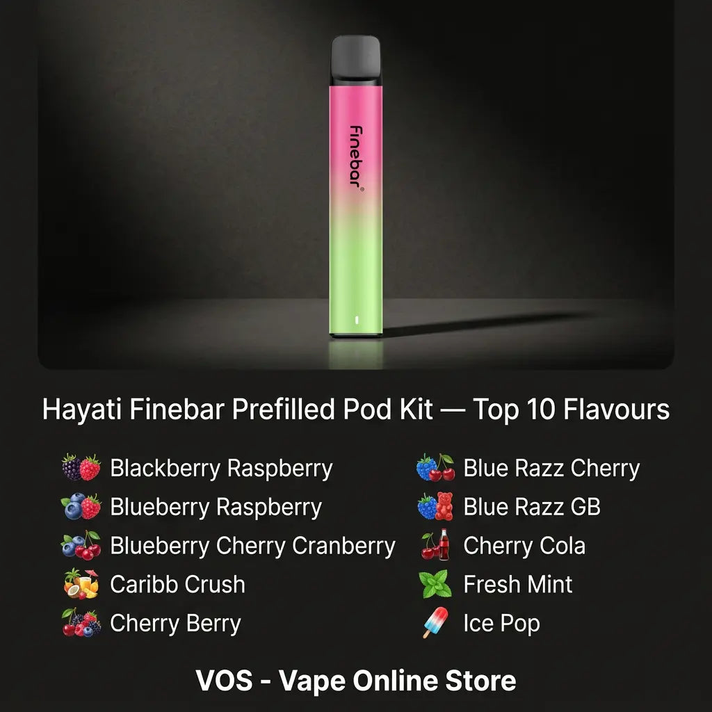 Hayati Finebar Prefilled Pod Kit