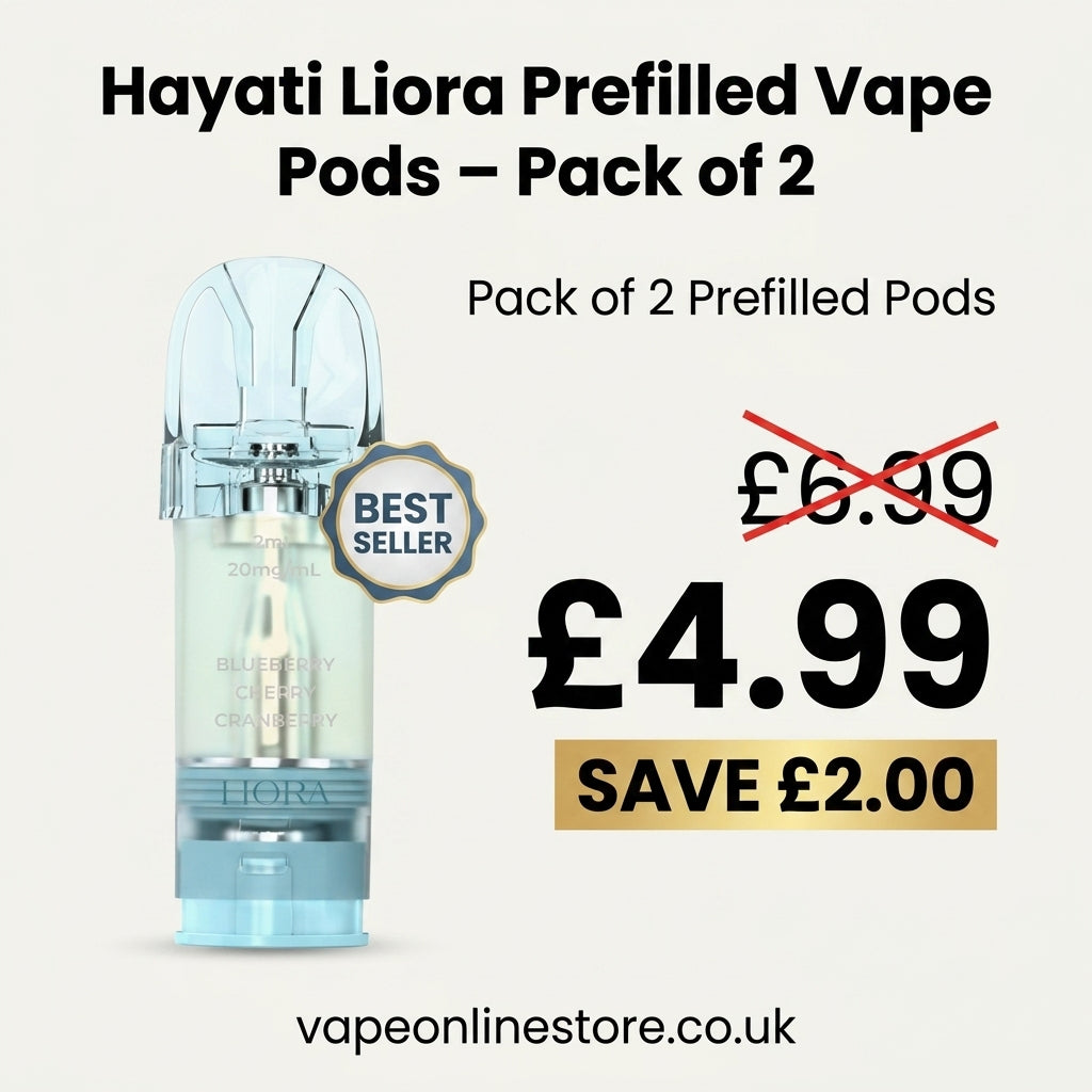 Hayati Liora Prefilled Vape Pods