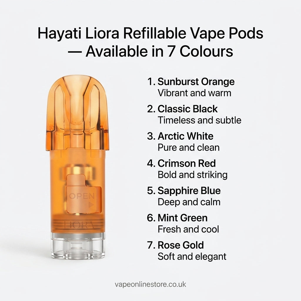 Hayati Liora Refillable Vape Pods