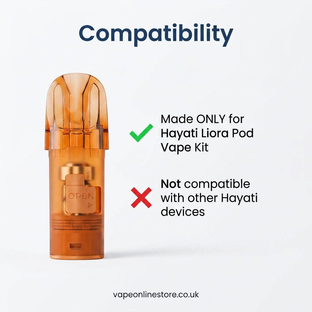 Hayati Liora Refillable Vape Pods